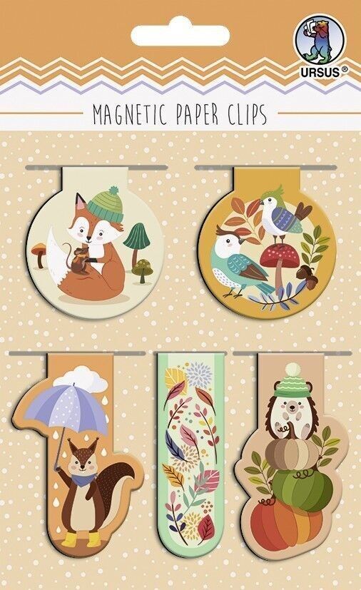 Magnetic Paper Clips "Fall"