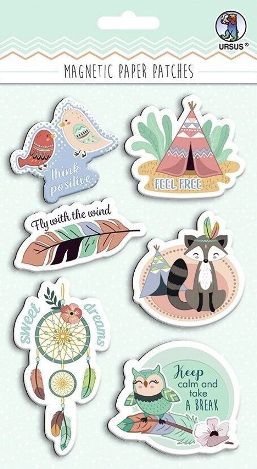 Magnetic Paper Patches "Dream"