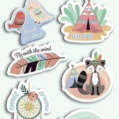Magnetic Paper Patches "Dream"