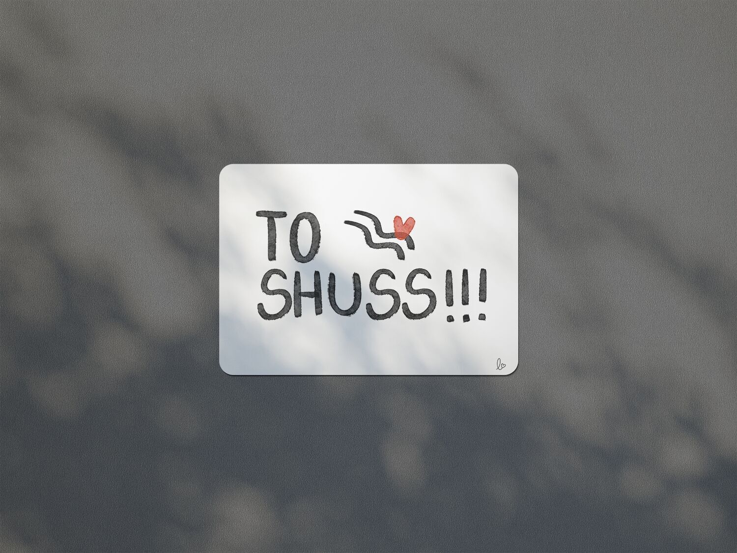 TO SCHUS CARD - biglietto di compleanno - biglietto di ringraziamento - prodotto in Francia - biglietto decorativo - autunno - inverno - Natale