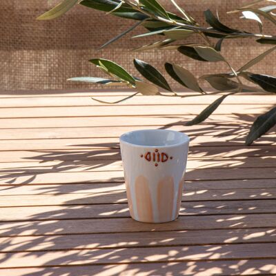 ALIKO - Small Pink Clay Porcelain Espresso Cups