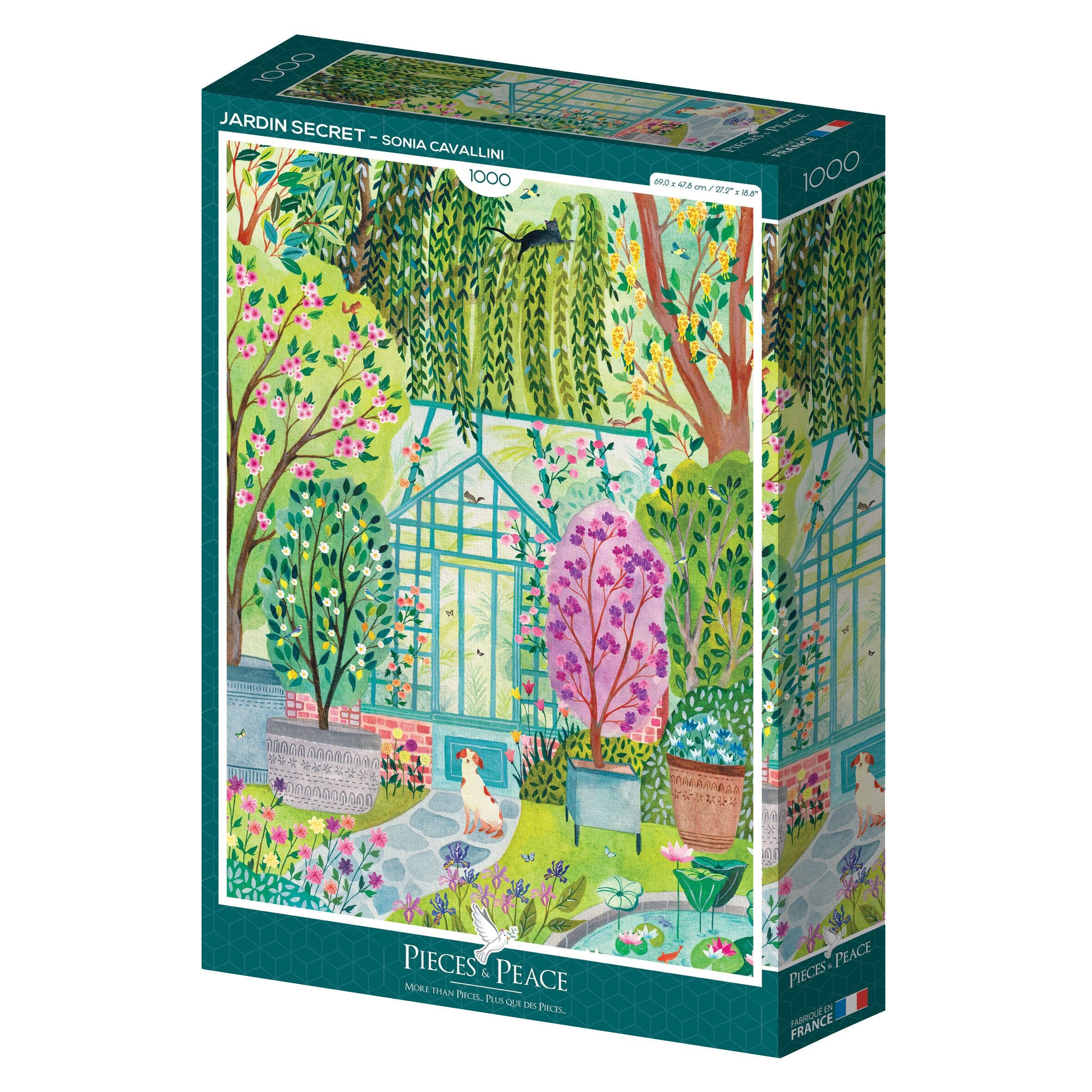 Puzzle da 1000 pezzi - Giardino Segreto