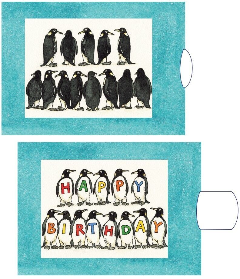 Carta vivente "pinguino"