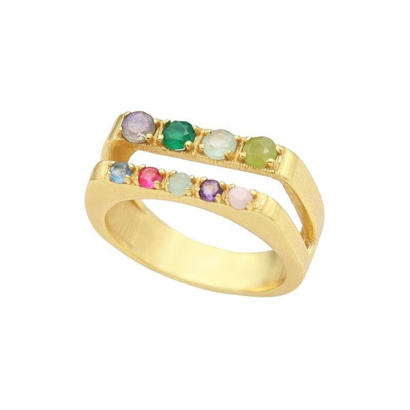 Anello Gwen multicolore