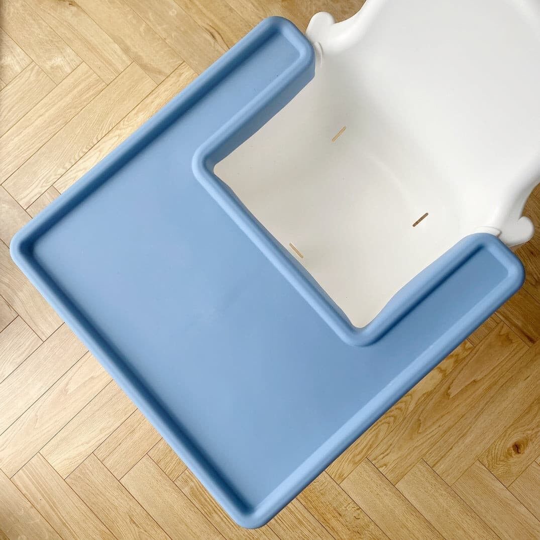 Set de table enveloppant pour la chaise haute IKEA - Bleu ciel