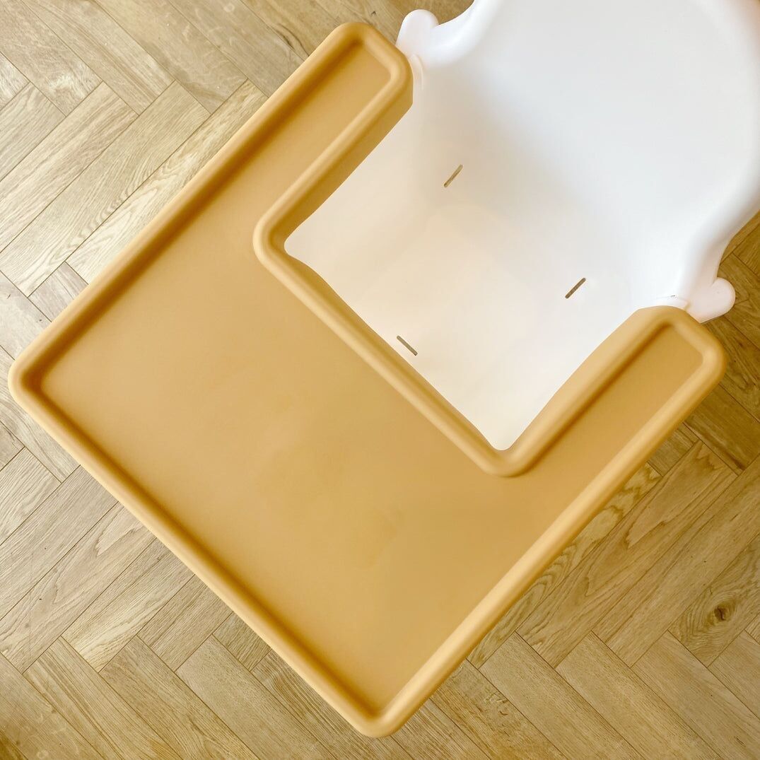 Set de table enveloppant pour la chaise haute IKEA - Jaune moutarde