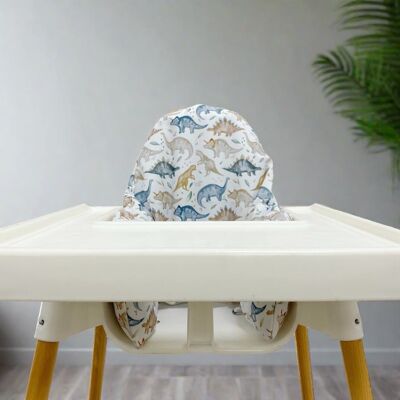 Housse de coussin pour chaise haute IKEA - Roam Dinosaur