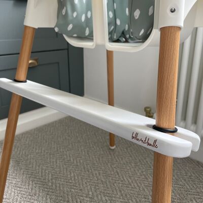 Repose-pieds pour chaise haute IKEA - Bois blanc