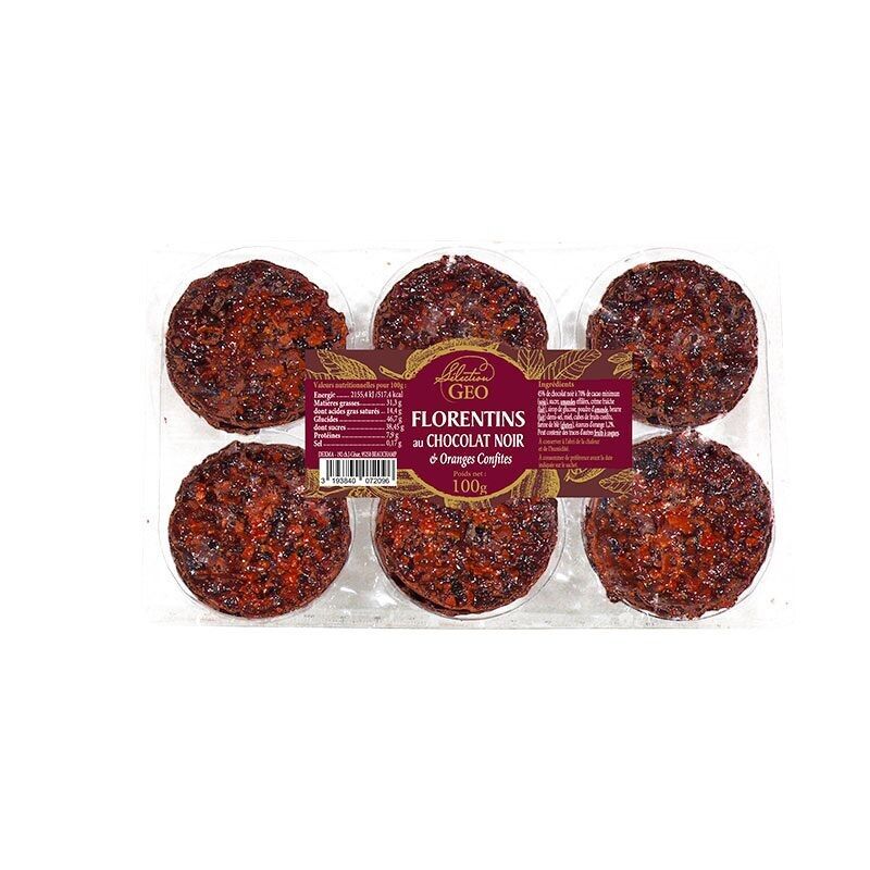 Florentins Cioccolato Fondente e Arancia Candita