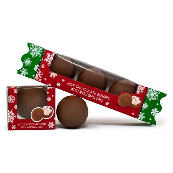 Bombe au chocolat chaud de Noël dans une boîte (simple) 6