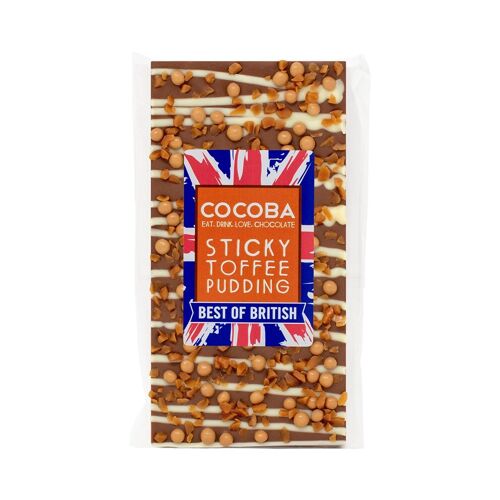 Best of British Sticky Toffee Pudding Milk Chocolate Bar