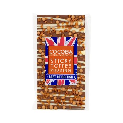 Best of British Sticky Toffee Pudding Milk Chocolate Bar