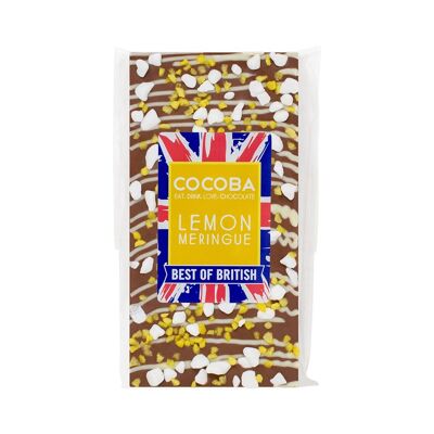 Best of British Lemon Meringue Milk Chocolate Bar
