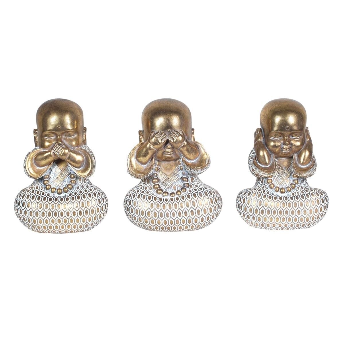 Set di statuette di Buddha da 3 U