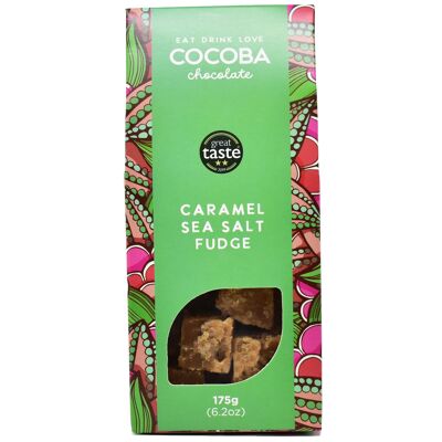 Fudge de caramelo de sal marina