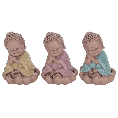Figura Buda Meditando 3 Uni.