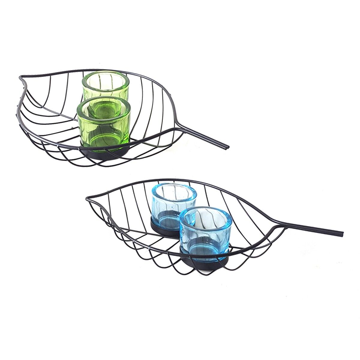 Leaf Candle Holder 2 Units