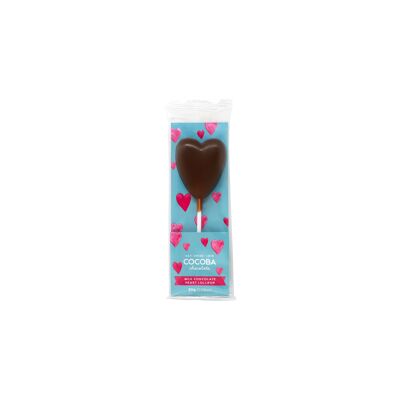 Milk Chocolate Heart Lollipop