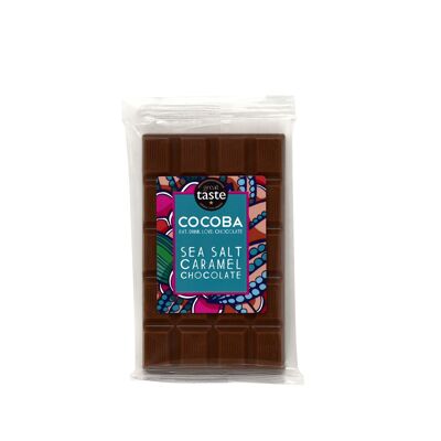 Mini Barre de Chocolat Caramel Sel Marin