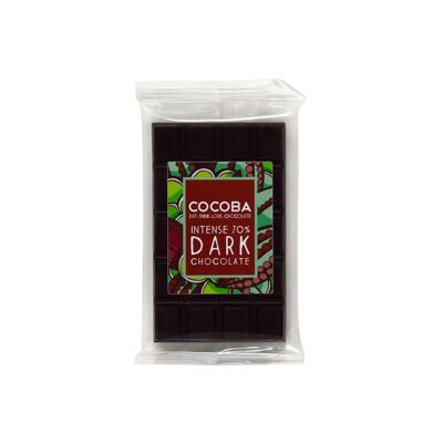 Mini Barre De Chocolat Intense 70% Noir