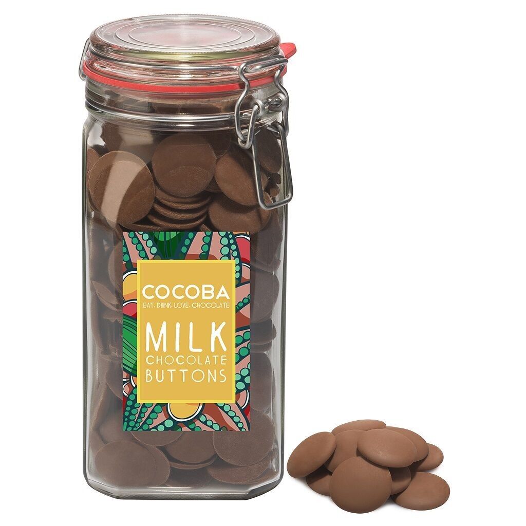 Milk Chocolate Buttons Jar