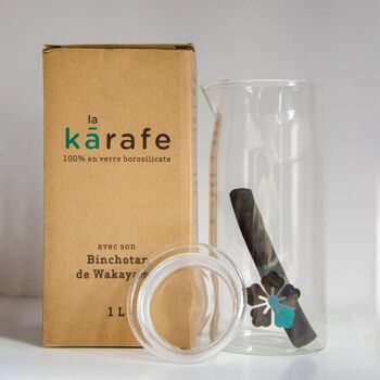 Karafe 1L - Carafe filtrante avec charbon actif 3