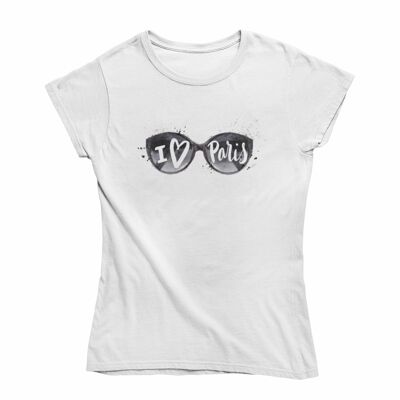 Camiseta de mujer -I love paris