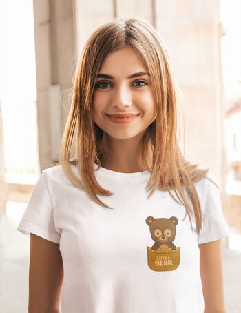 T-shirt femme -Petit ours 1