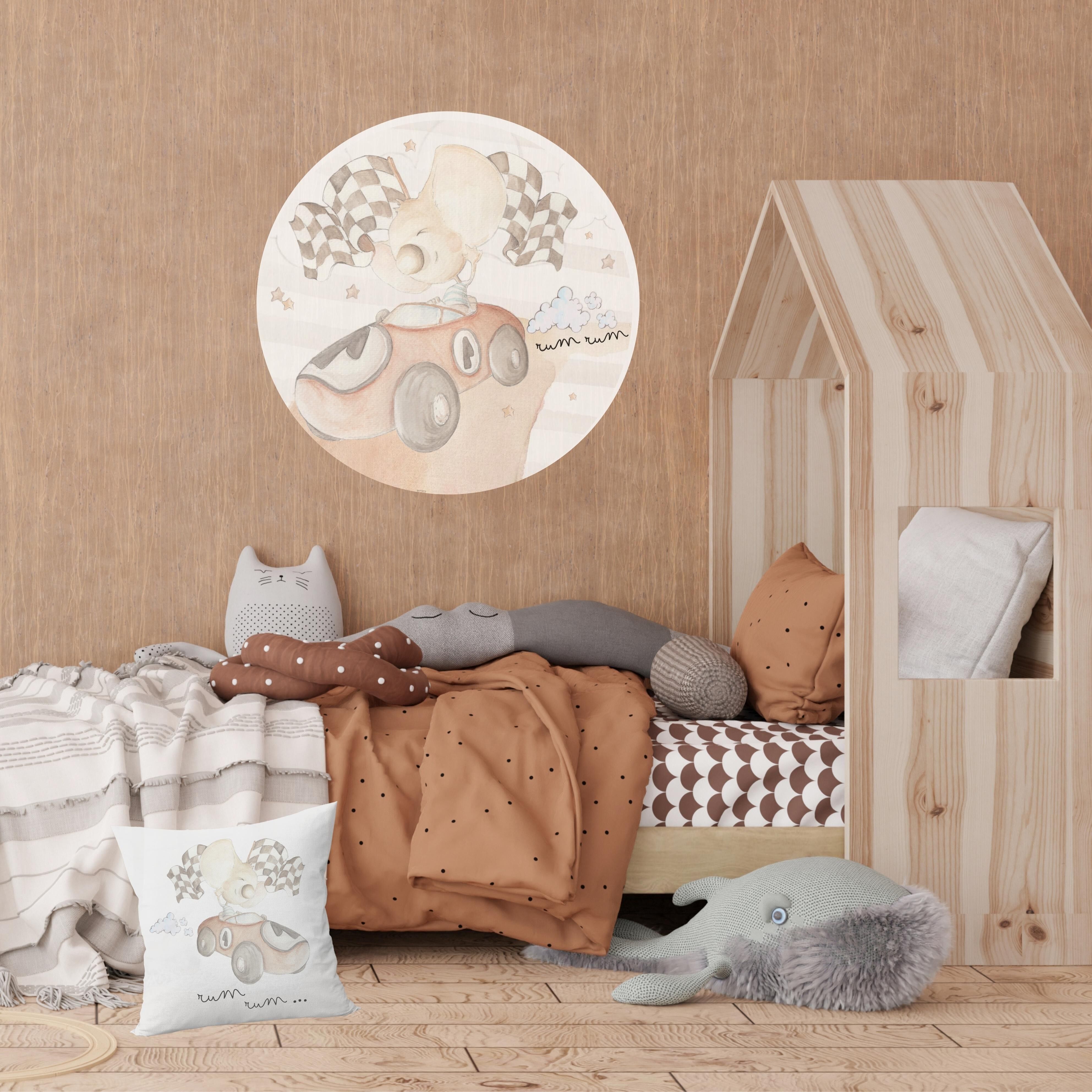 Cerchio in Vinile Ø95cm "AUTO DA CORSA"