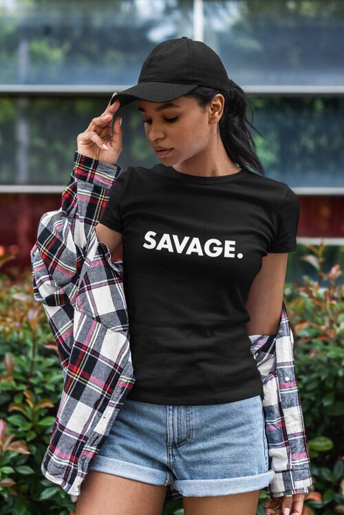 Damen T Shirt -SAVAGE.