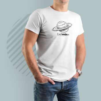 T-shirt pour hommes --Saturne 2