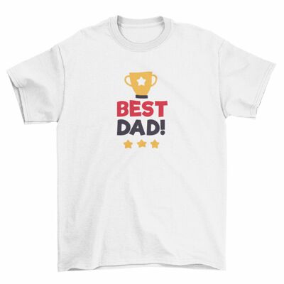 Men's T shirt -Best dad cup