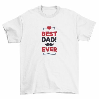 Camiseta para hombre: el mejor papá de todos los tiempos