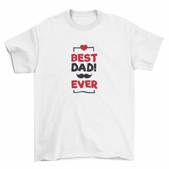 T-shirt pour hommes - Meilleur papa de tous les temps