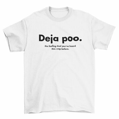 Men's T Shirt -Deja poo
