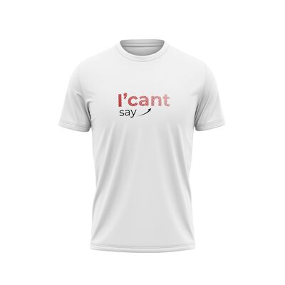 Camiseta para hombre -no puedo decir que no puedo