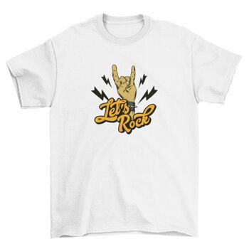 T-shirt pour hommes - Let's rock