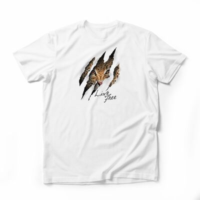 Men's T shirt -Live free