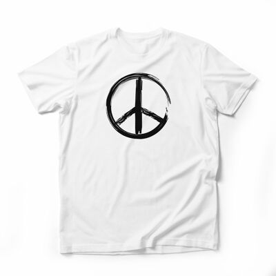 T Shirt Homme -Signe de la Paix