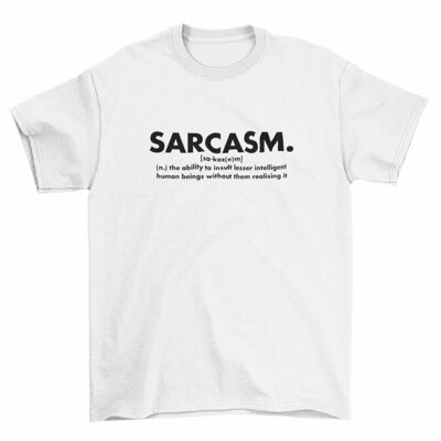 T-shirt pour hommes -Sarcasme.