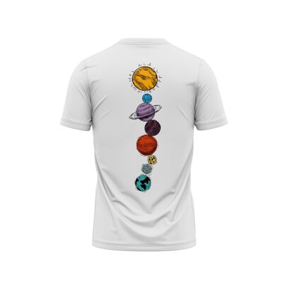 Maglietta da uomo -Sistema solare