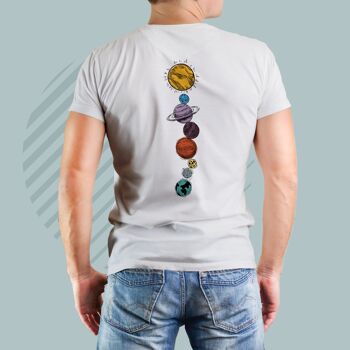 T-shirt Homme -Système solaire 2