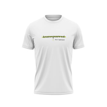 T-shirt homme -transparent 1