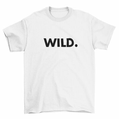 T-shirt homme -WILD. blanche