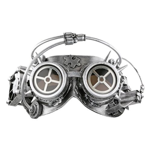 Wandobjekt Maske Steampunk, H.11 cm