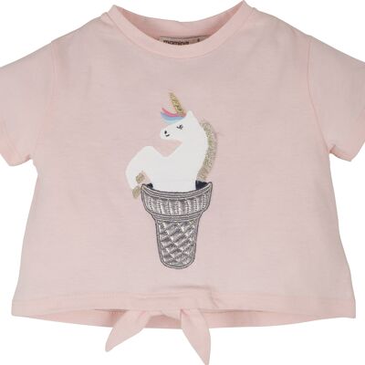 Camiseta para niñas -unicornio