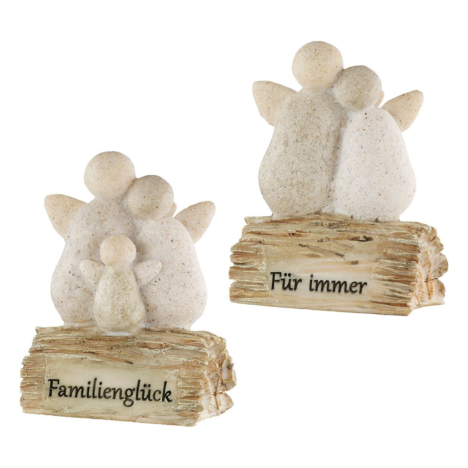 Figure Stone 2 assortite.,h.7 cm