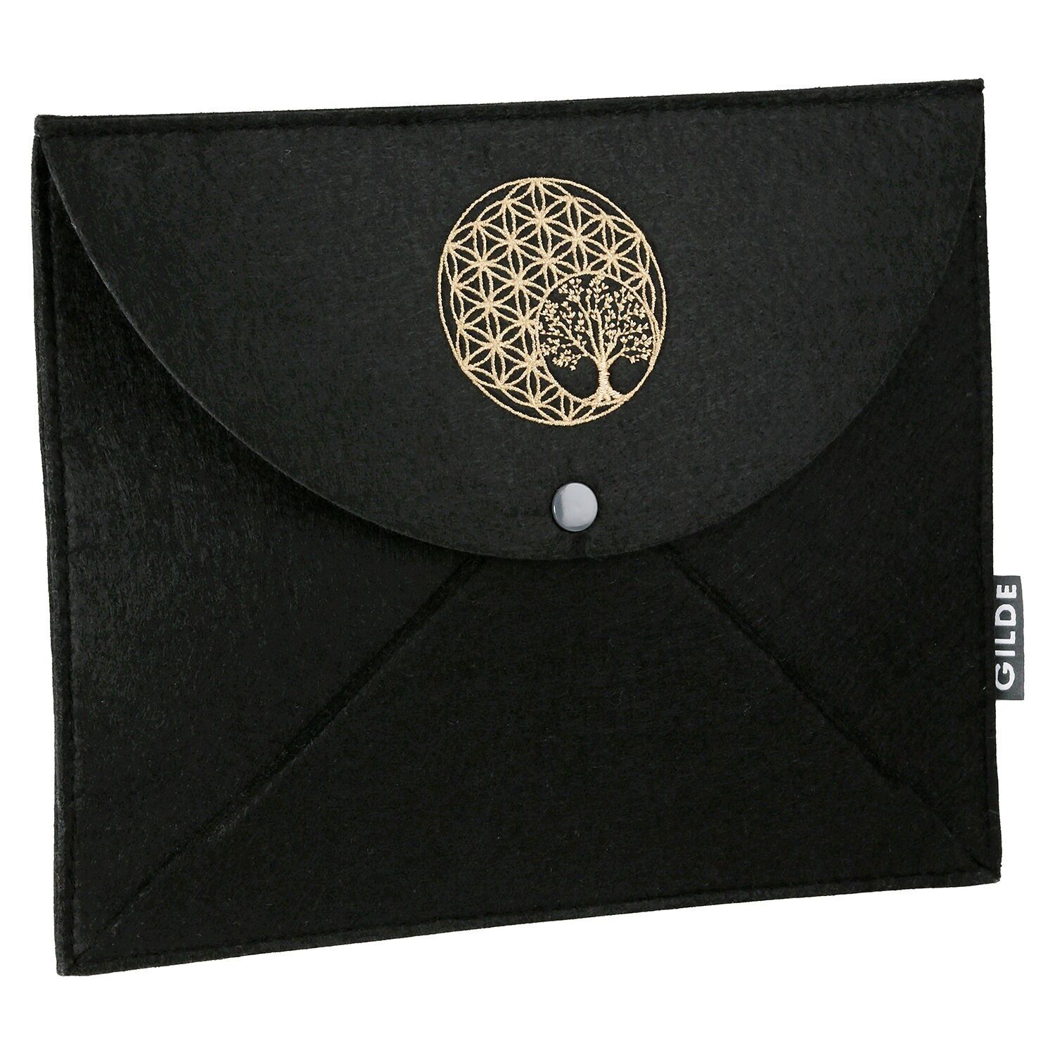 Geschenkkuvert rechteckig Golden Tree, H.20 cm