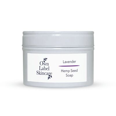Saponetta alla lavanda e canapa | White Label Skincare