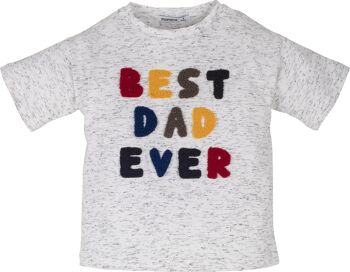 T-shirt pour garçons - Meilleur papa de tous les temps 1